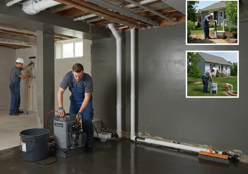 Basement Waterproofing and Flood Prevention process in Smiths Station, AL